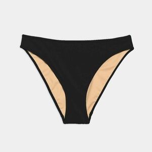 Nu Swim High Cut Bikini Bottoms large black
